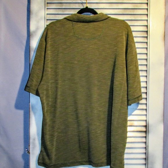 Tommy Bahama XL Green Lightweight Polo - Picture 4 of 12